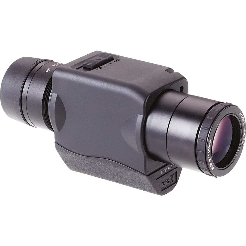 Opticron Monocular 10x30 Imagic con Estabilización de Imagen, Prismas BAK4, Resistente al