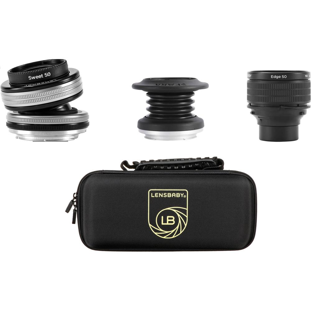 Lensbaby Kit Optic Swap Spark para Canon EF - Composer Pro II con Edge 50 y Spark 2.0 con