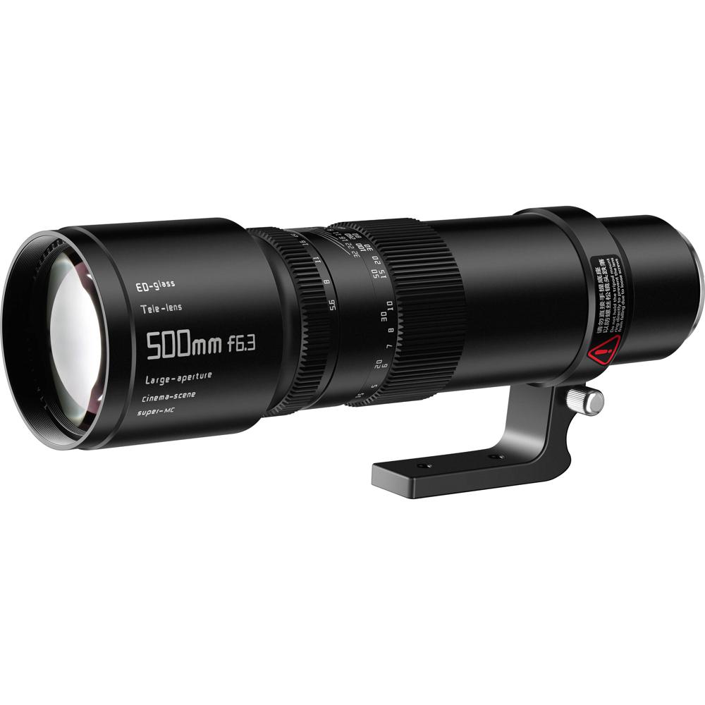TTArtisan 500mm f/6.3 Lente Telefoto para Sony E - Enfoque Manual, Cuerpo de Metal, Anillo