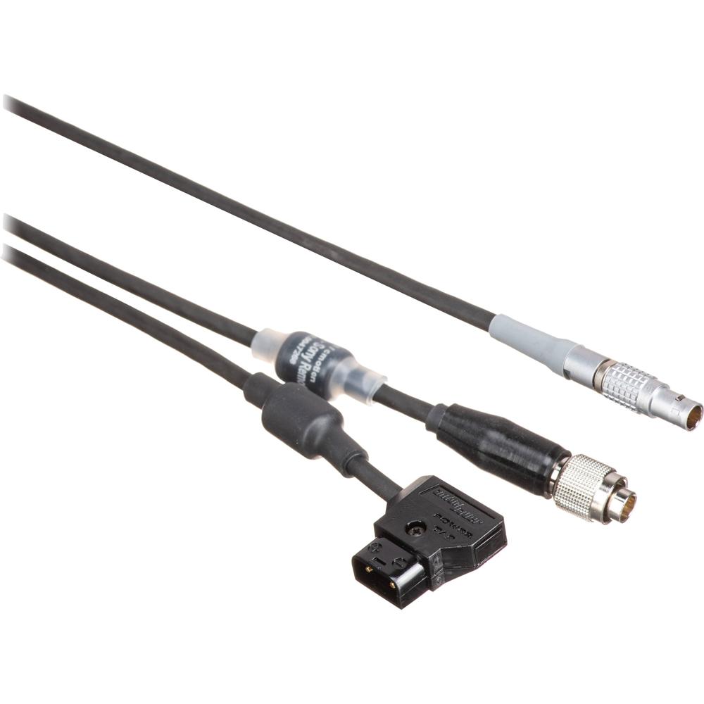 ARRI Cable CAM 7P a Sony Remote 8P/D-Tap 2.6' - Conectores 7-Pin LEMO y 8-Pin LEMO, D-Tap