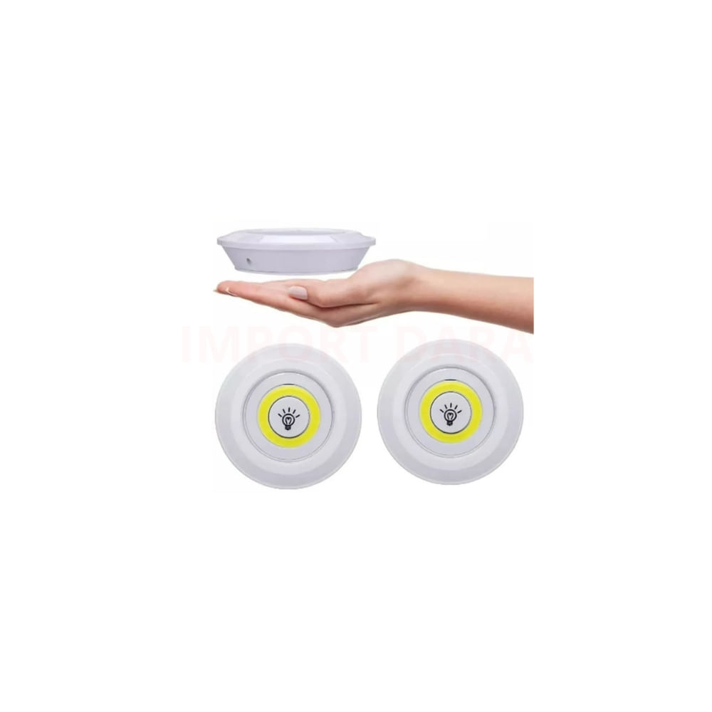 Pack 3 Luz Led con Control  Inalambrico  Apagado
