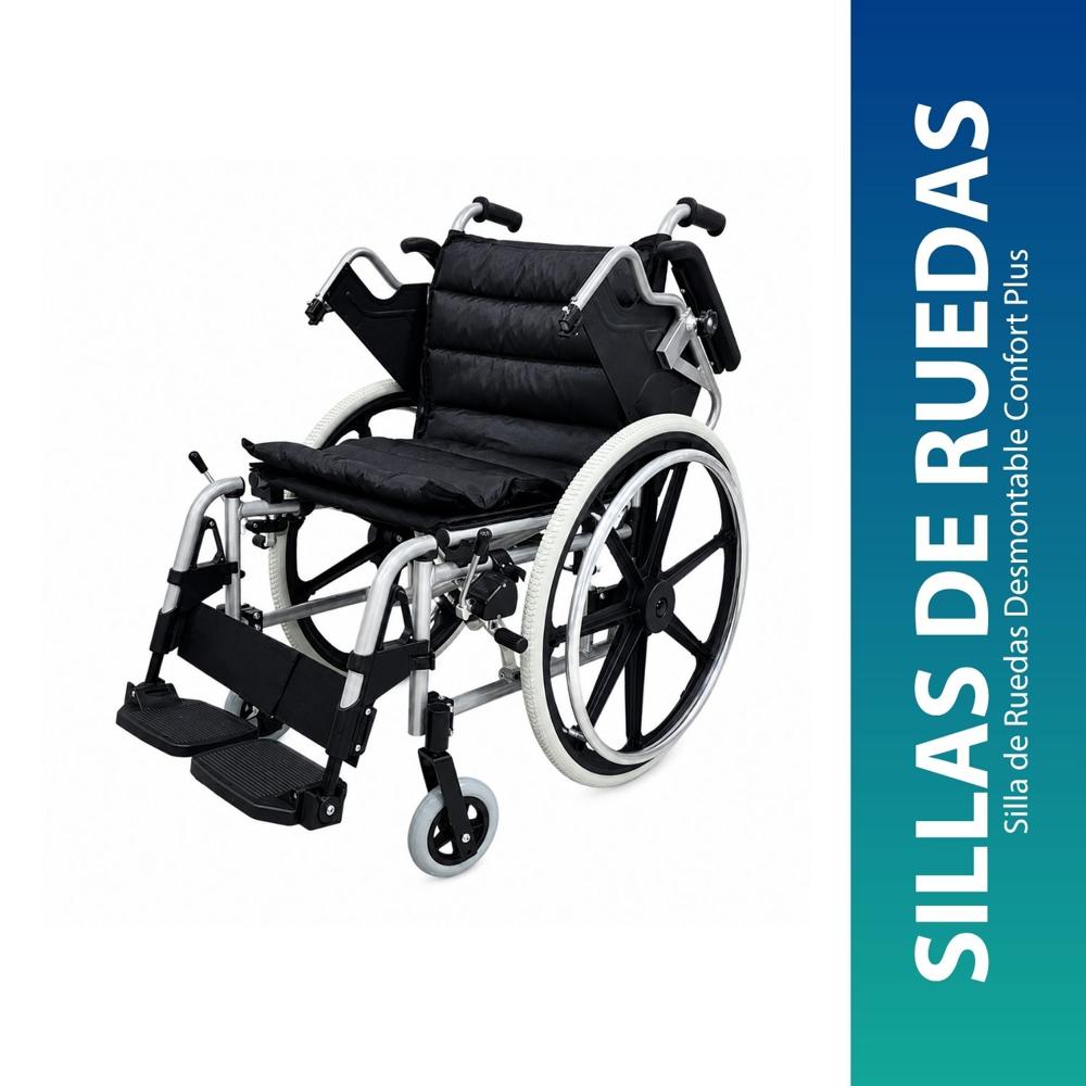 Silla de Ruedas Desmontable Confort Plus