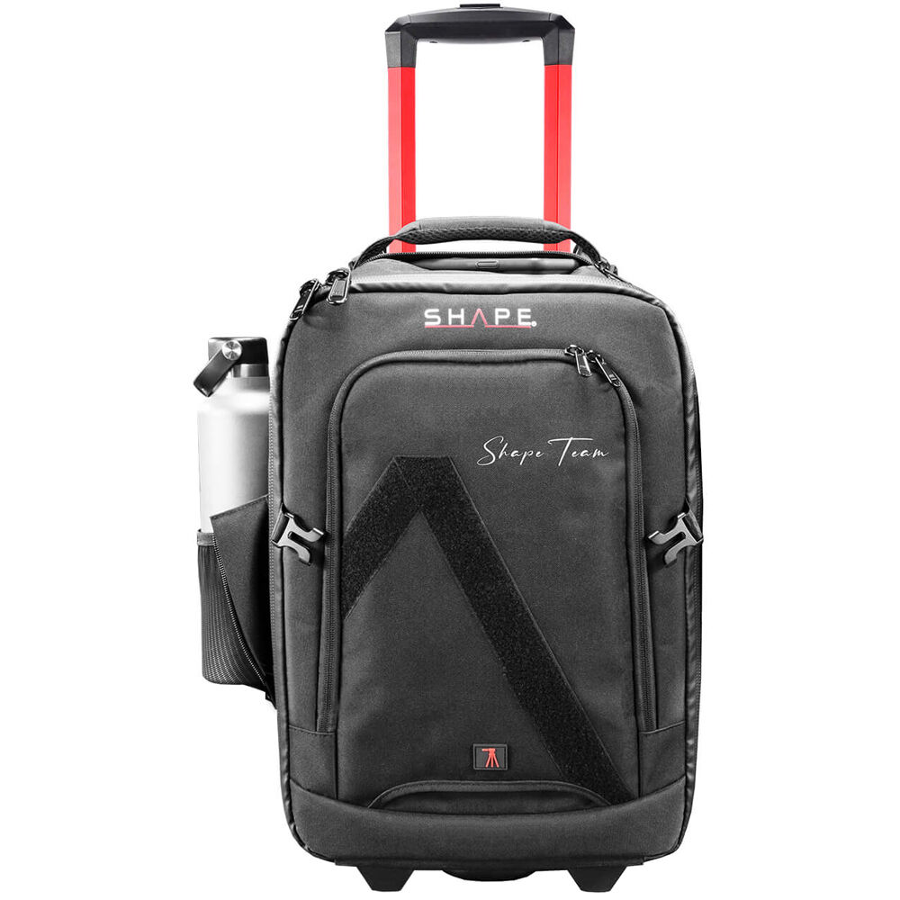 SHAPE Mochila Pro para Cámara de Video con Ruedas y Compartimento para Laptop, Color Gris