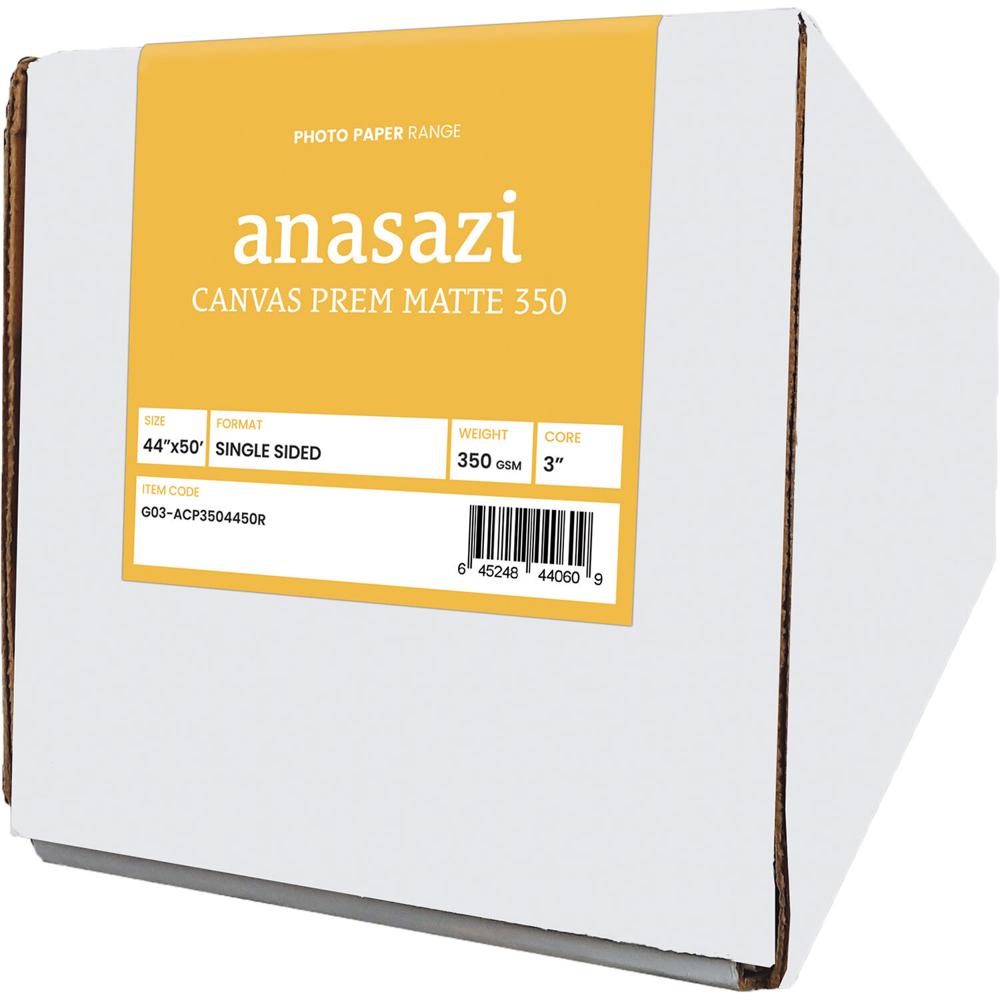 Moab Anasazi Canvas Premium Matte 350 Papel Fotográfico Inkjet 44"" x 50' - Archival Poly/