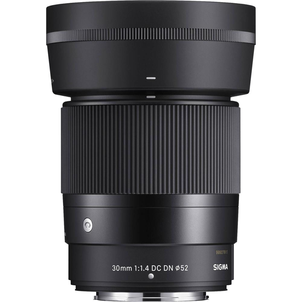 Sigma 30mm f/1.4 DC DN Contemporary para FUJIFILM X - Abertura f/1.4, Motor AF Silencioso,