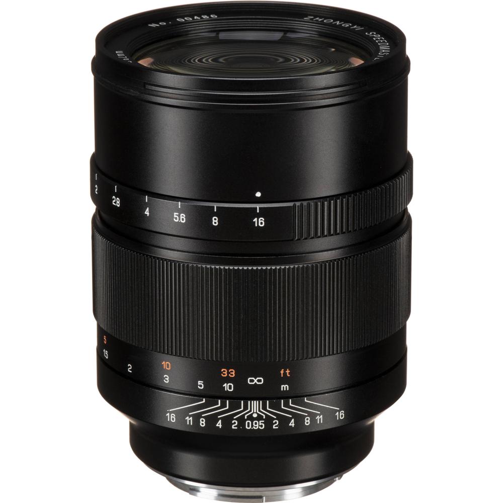 Mitakon Zhongyi Speedmaster 50mm f/0.95 Lens para Canon EF - Apertura f/0.95, Diseño de E