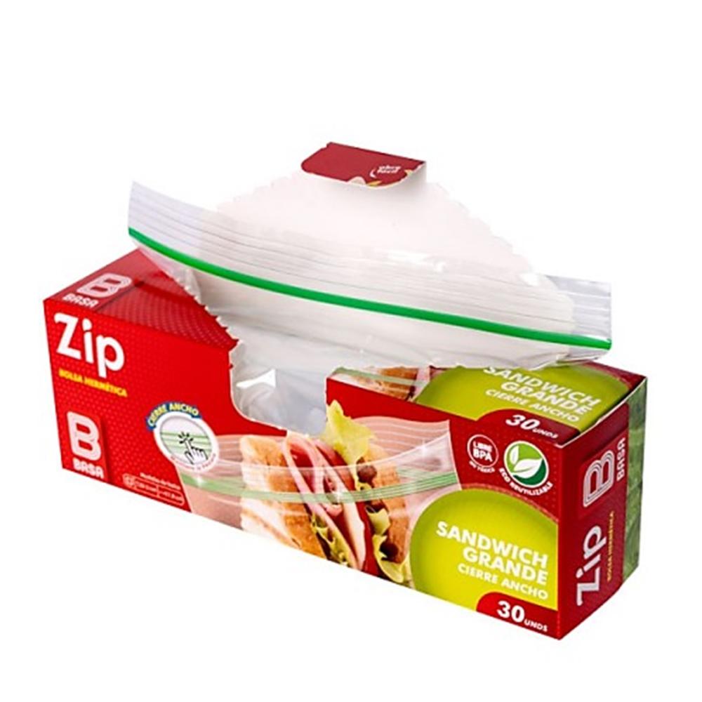 Set de 3 Paquetes de Bolsas Herméticas para Alimentos de la Lonchera - Basa
