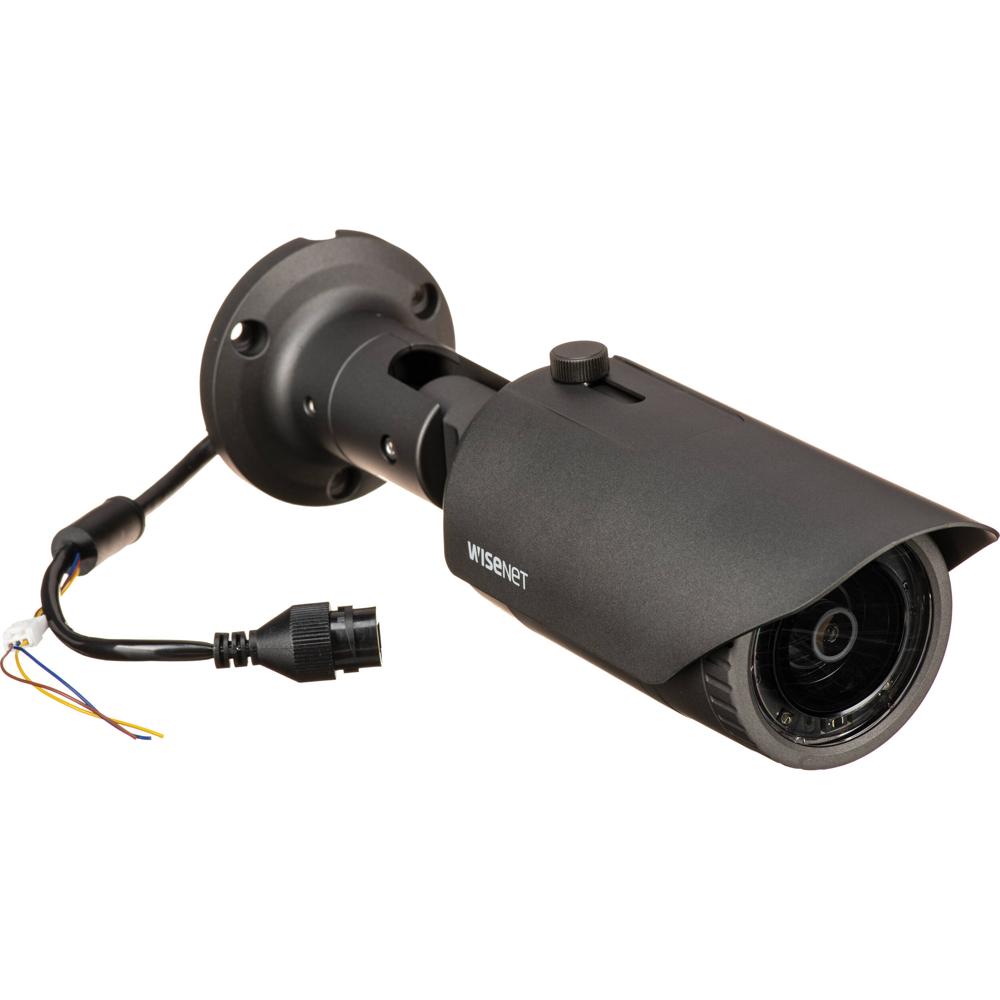 Hanwha Vision QNO-8010R Cámara de Seguridad Bullet 5MP para Exterior con Visión Nocturna