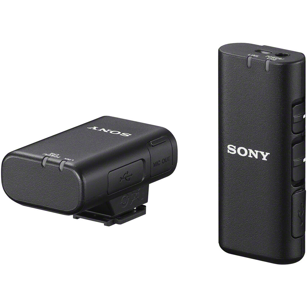 Sony ECM-W2BT Micrófono Inalámbrico Bluetooth para Cámaras Sony - Transmisor Clip-On co
