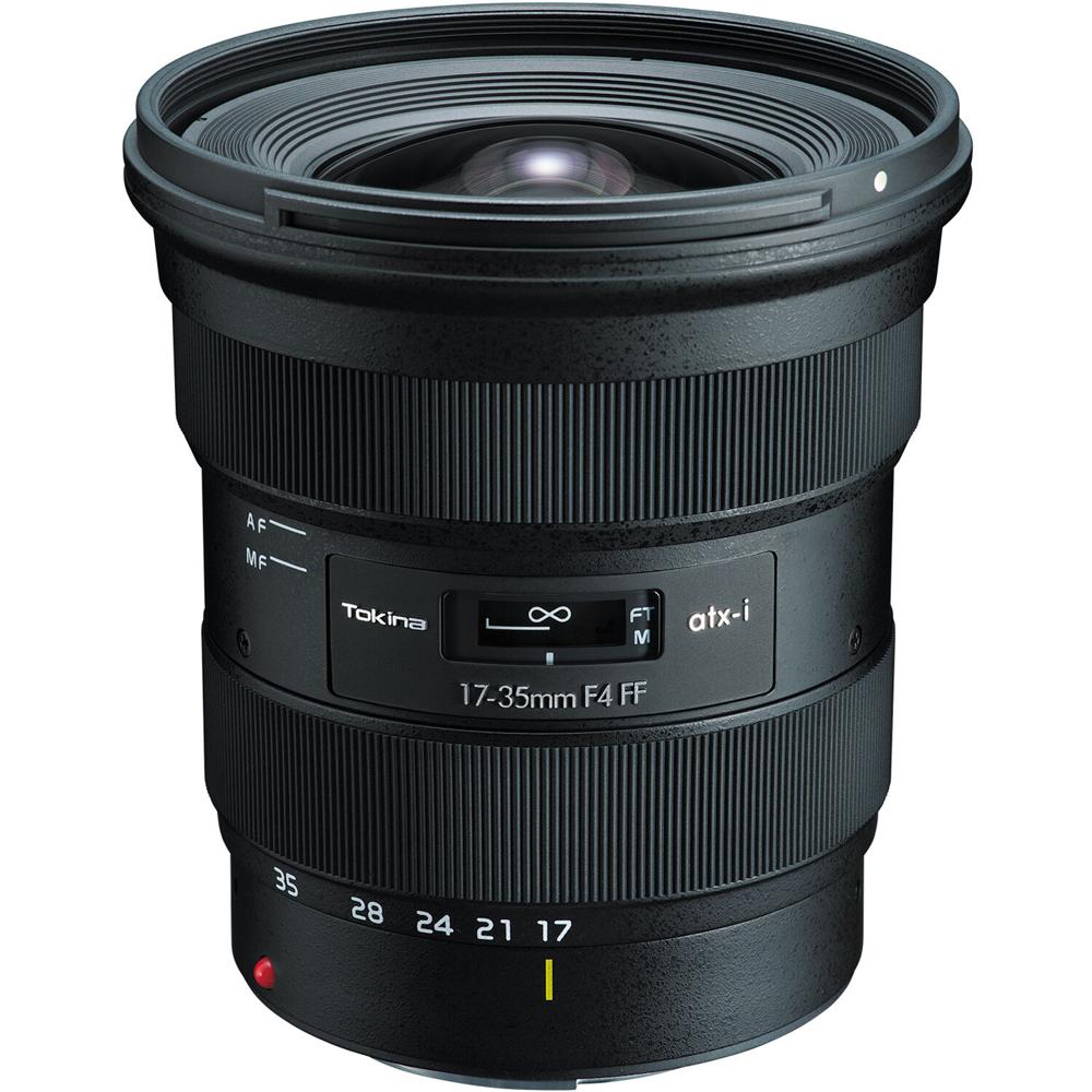 Tokina atx-i 17-35mm f/4 FF Lente para Canon EF - Apertura f/4, 3 Elementos Asféricos, Se