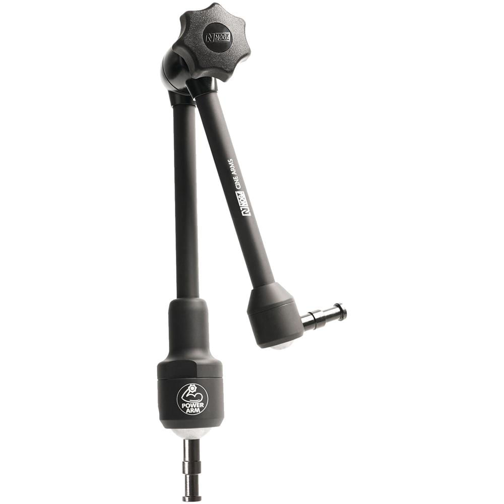 Noga Hydraulic Cine Arm 20"" - Capacidad de Carga 33 lb, Montaje 5/8"" con Rosca 1/4""-20, 3