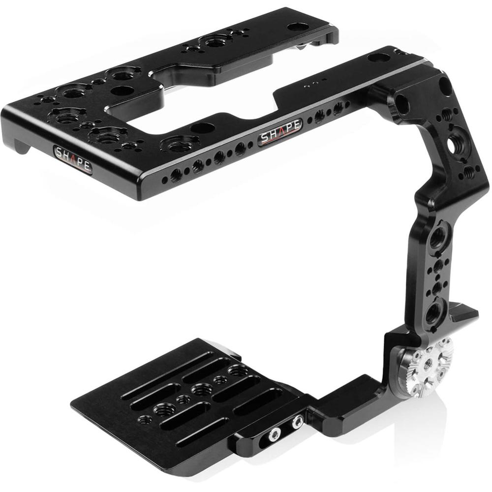 SHAPE Cámara Cage para Sony FX9 - Construcción de Aluminio, Montaje Rosette, Rosetas ARR
