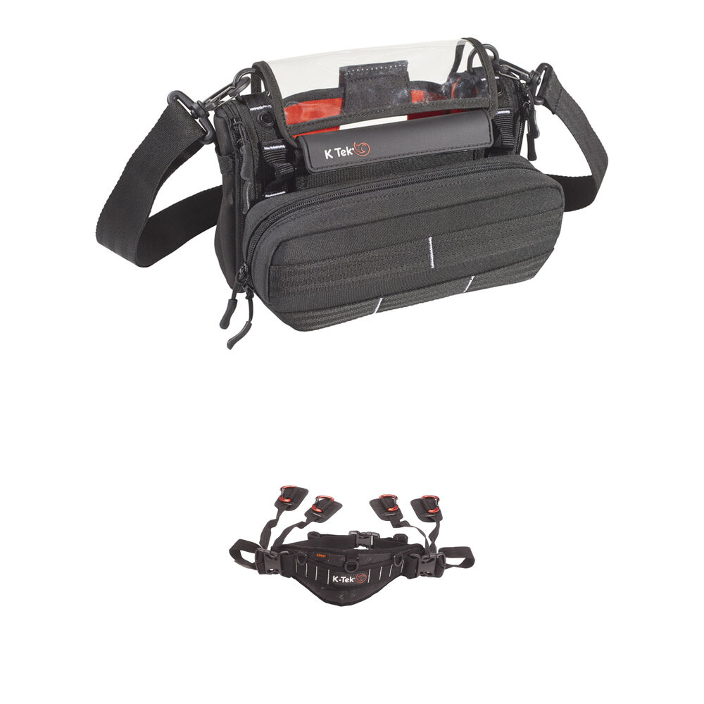 K-Tek Stingray MixPro Bolsa de Audio con KSWB1 Cinturón para Mezcladores