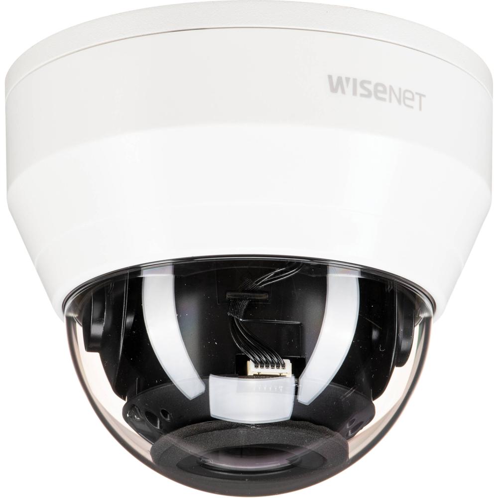 Hanwha Vision QND-8080R Cámara Dome de Red Interior 5MP con Visión Nocturna, Lente Varif