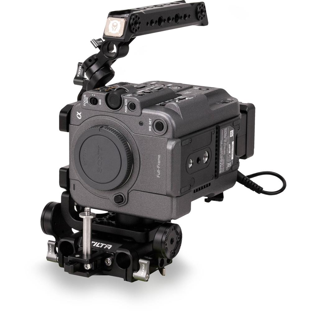 Tilta Cage Vertical para Sony FX6 con Placa V-Mount y Soporte de Accesorios