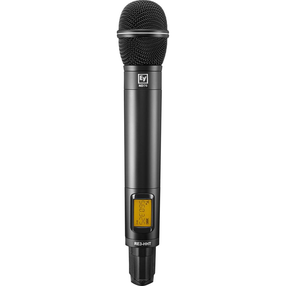 Electro-Voice RE3-HHT766M Transmisor Inalámbrico UHF con Cápsula Cardioide ND 76 (653 a