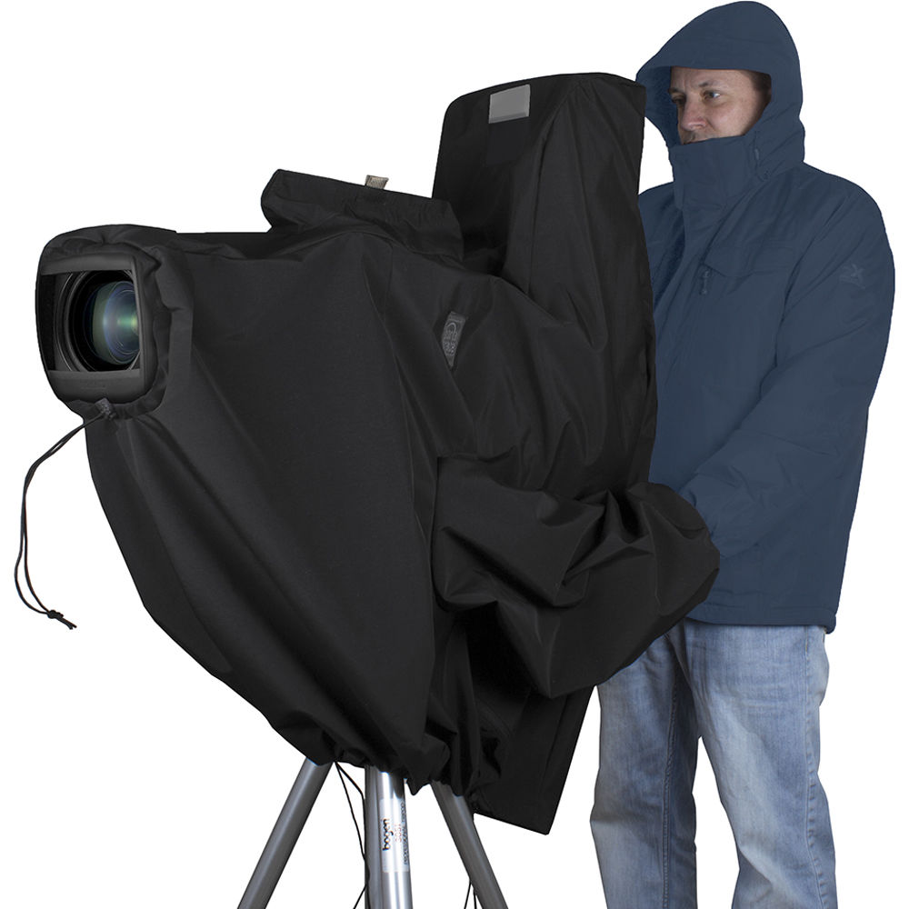 PortaBrace Cloak-Style Rain Cover para Sony HXC-FB80 - Nylon Taslan Impermeable, Ventanas