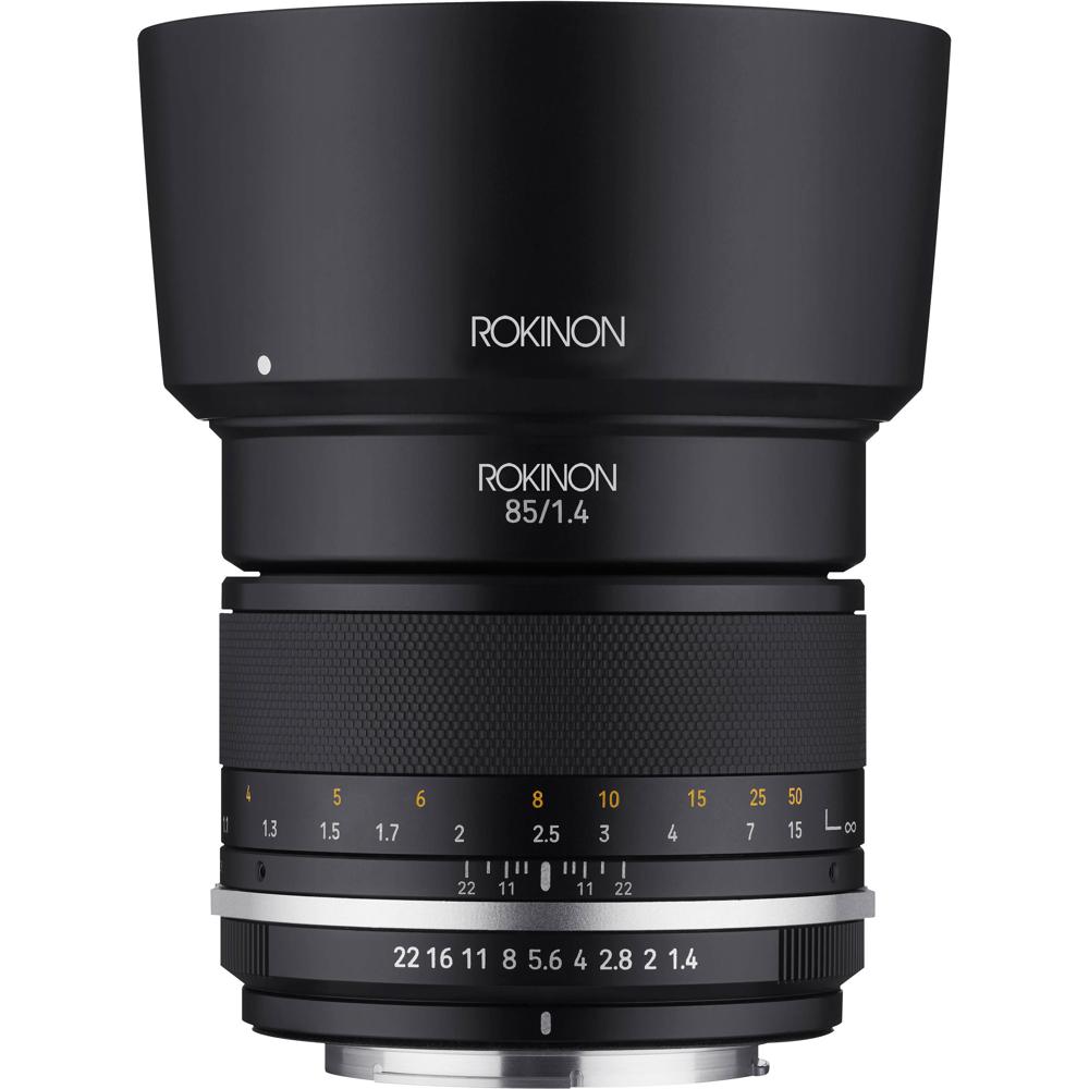 Rokinon 85mm f/1.4 Series II Lens para Nikon F - Lente Prime de Telefoto, Abertura Rápida