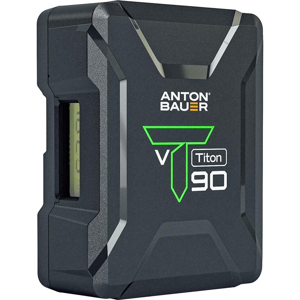 Anton/Bauer Titon 90 Batería de Litio V-Mount 92Wh con Pantalla LCD y Puertos D-Tap y USB