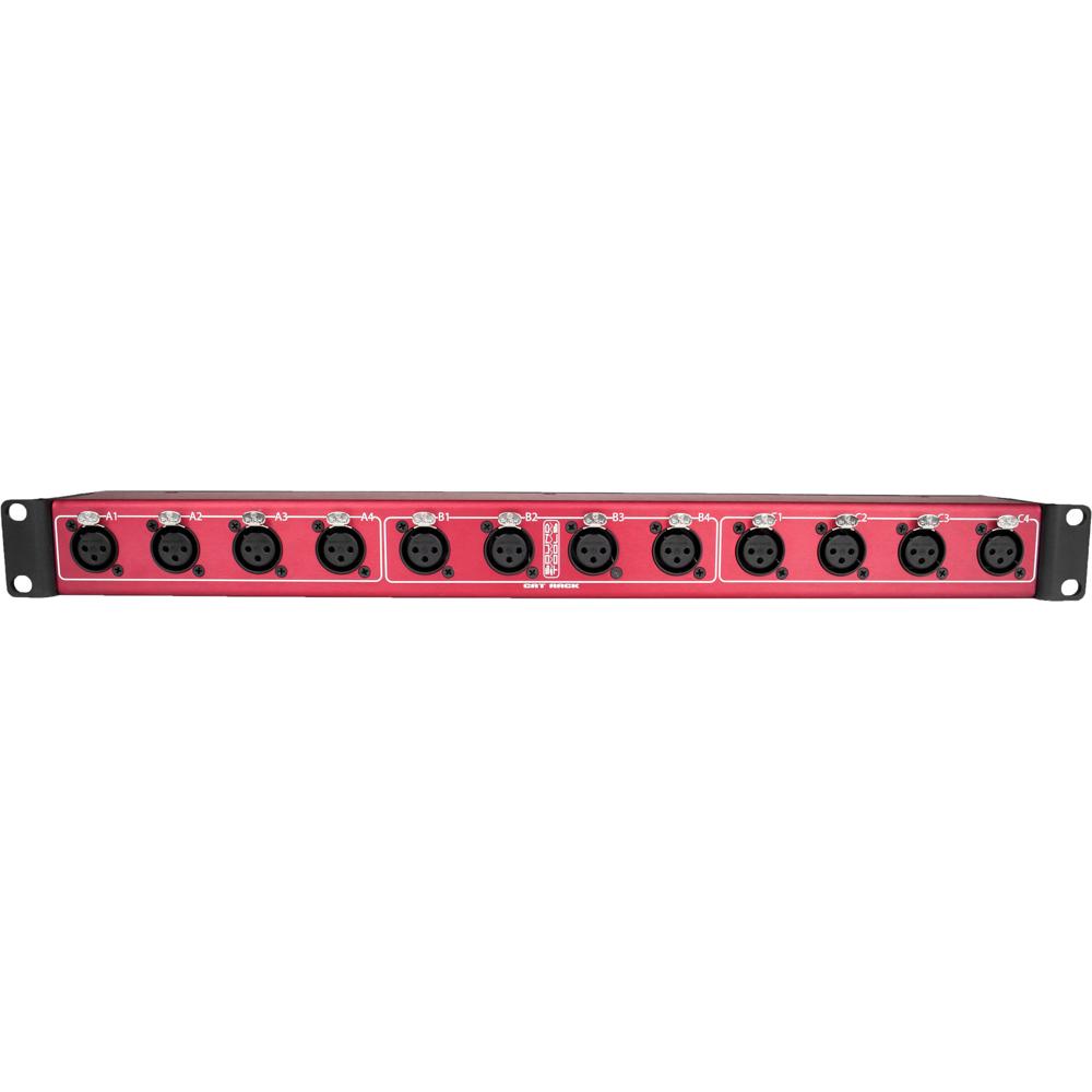SoundTools CAT Rack FX - Rack de Audio 12 XLR hembra, Conectores etherCON, Soporta 48V Pha