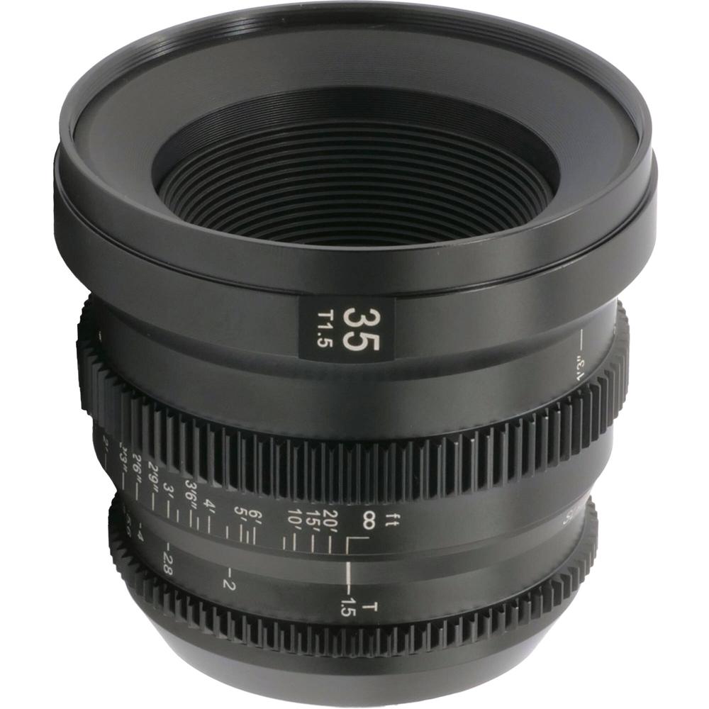 SLR Magic MicroPrime CINE 35mm T1.5 - Lente para MFT con Montura Micro Cuatro Tercios, Dis
