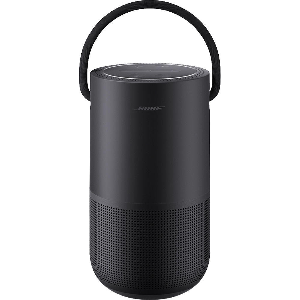 Bose Portable Home Speaker Triple Black - Wi-Fi, AirPlay 2, Bluetooth, 12 Horas de Baterí