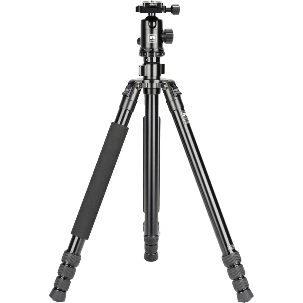 Sirui Trípode de Aluminio R2004 con Cabezal de Bola E-20 - Capacidad de Carga 15 kg, Altu