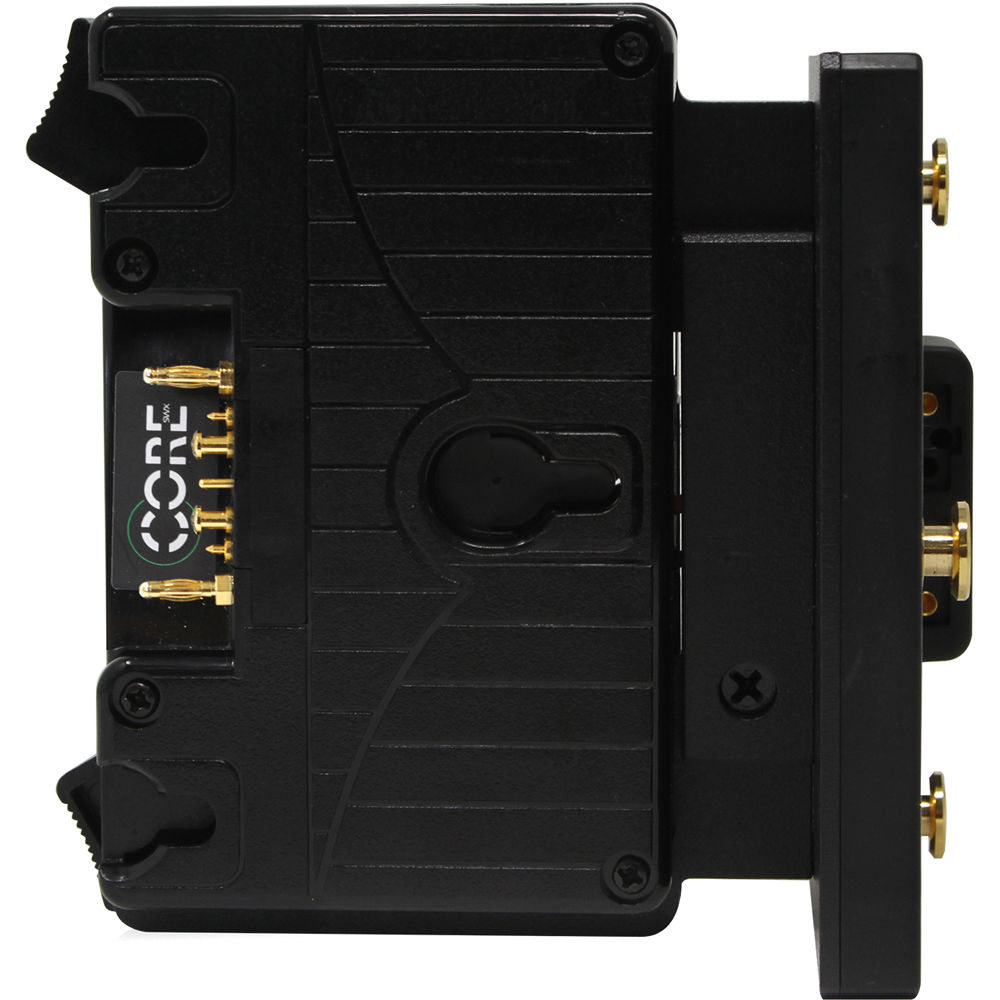 Core SWX Helix Gold Mount Hot Swap - Placa de Montaje para Batería Shark Fin