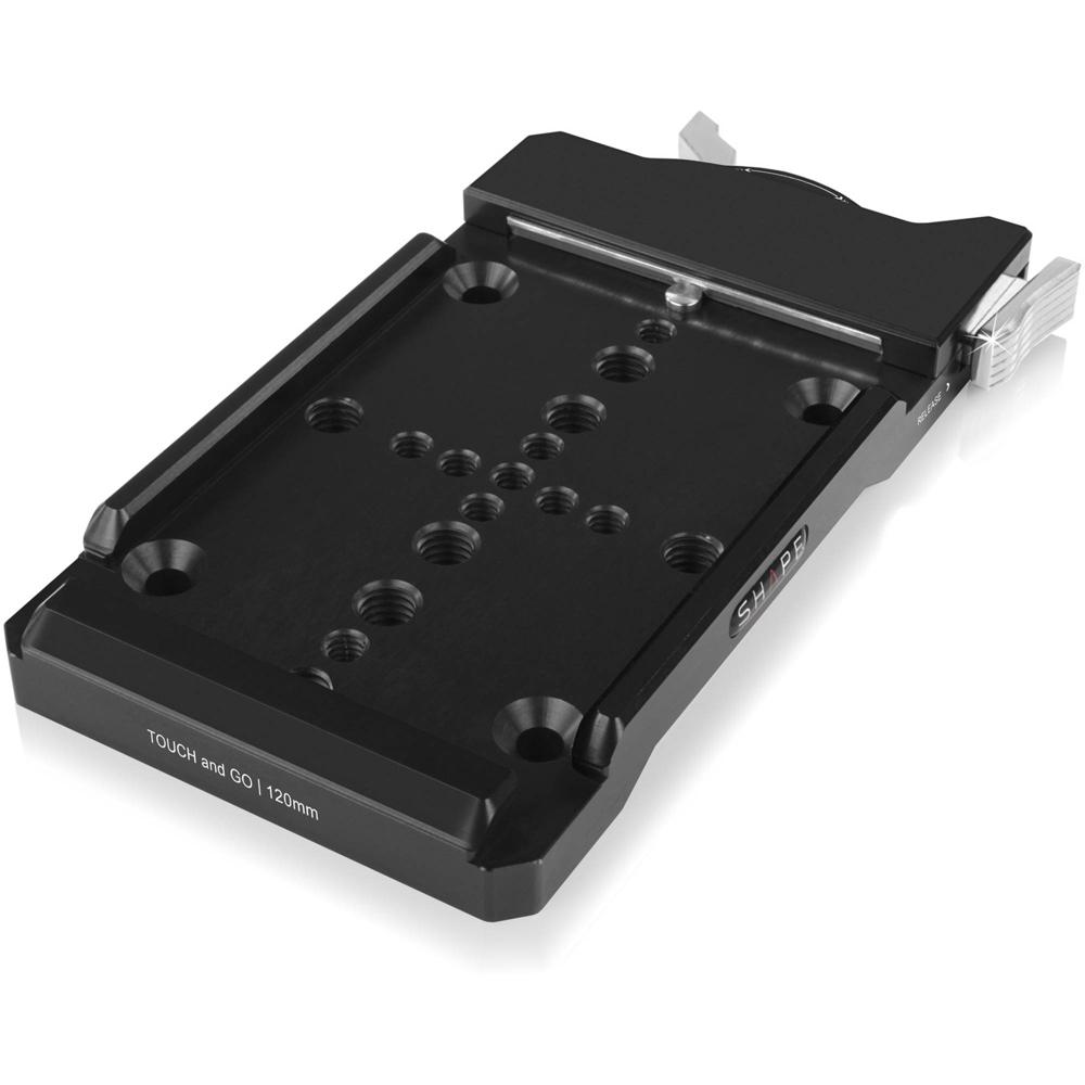 SHAPE Base Receptora Touch & Go - Soporte para Placas Sachtler 35, OConnor Euro y Ronford