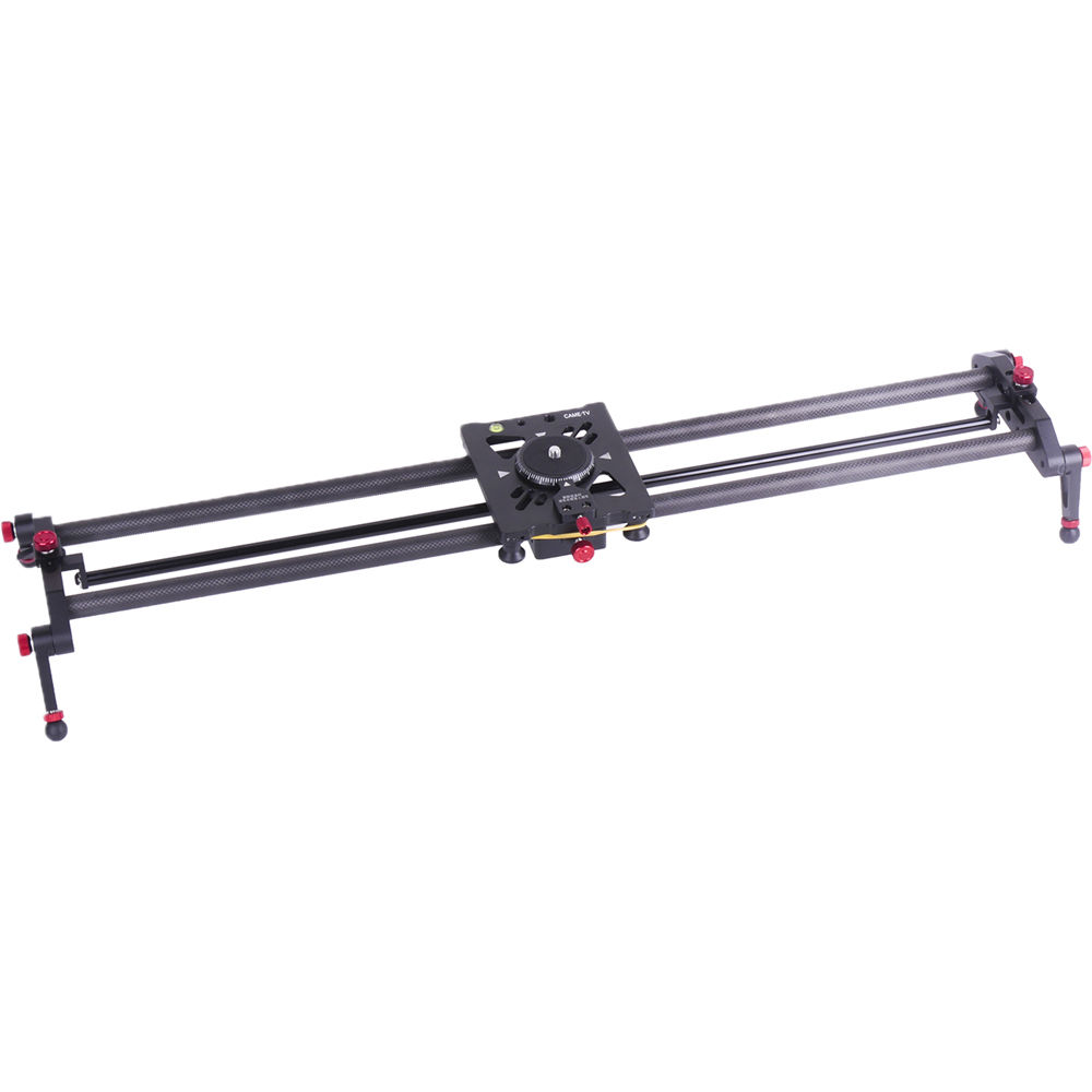 CAME-TV Slider Motorizado Parallax 47.2"" con Bluetooth - Carro de Aluminio, Soporte Ajusta
