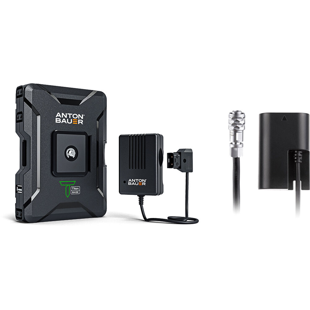 Anton/Bauer Titon Base Kit para Blackmagic Design Pocket 4K/6K con Batería Dummy LP-E6 y