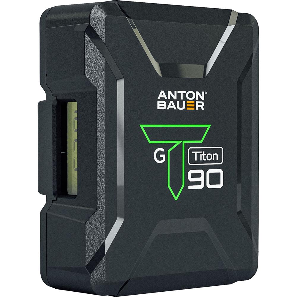 Anton/Bauer Titon 90 Batería de Litio Gold Mount 92Wh con Pantalla LCD y Puertos D-Tap y