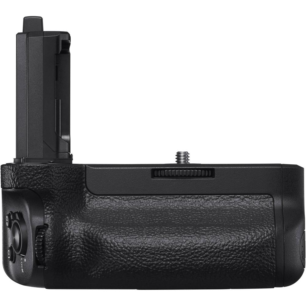 Sony VG-C4EM Grip Vertical para Cámaras Sin Espejo - Acepta 1 o 2 Baterías NP-FZ100, Dis