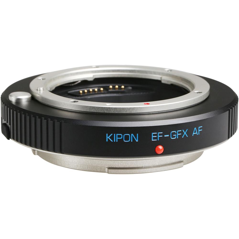 KIPON Adaptador de Montura de Lente Canon EF/EF-S a FUJIFILM G-Mount con Contactos ElectrÃ
