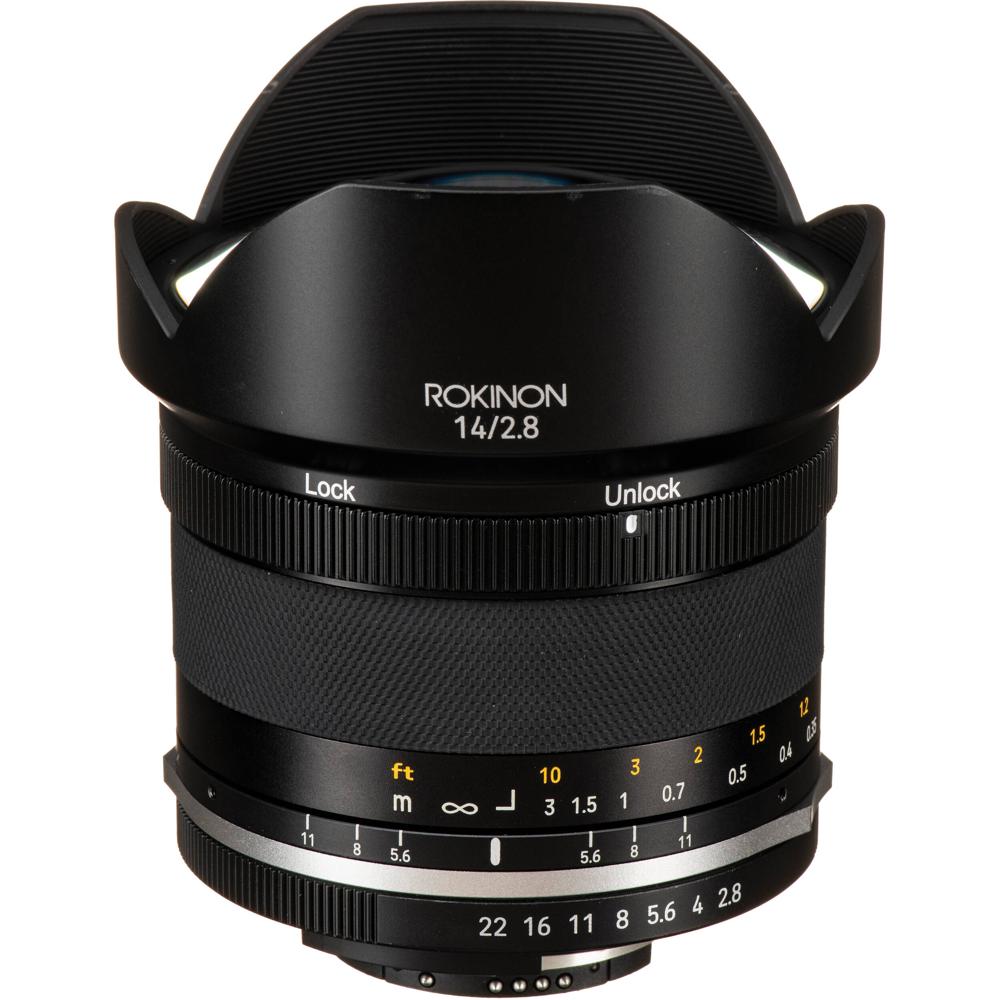 Rokinon Lente 14mm f/2.8 Series II para Nikon F - Ultra Gran Angular, Sellada para Climas