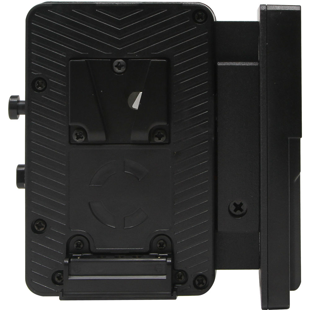 Core SWX Helix V-Mount Hot Swap Battery Mount Plate - 11 a 34 VDC, Compatible con Cámaras