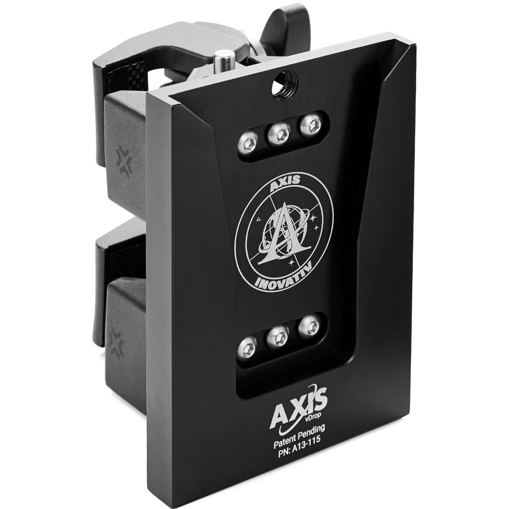 Inovativ AXIS vDrop Receiver con 2 Mafer Clamps - Compatible con Componentes AXIS vDrop, C