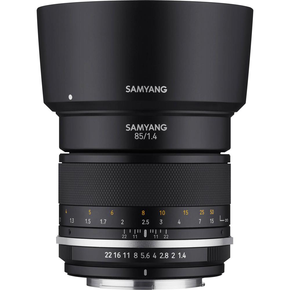 Samyang MF 85mm f/1.4 WS Mk2 Lente para Sony E - Abertura f/1.4, Elemento Asférico Híbri