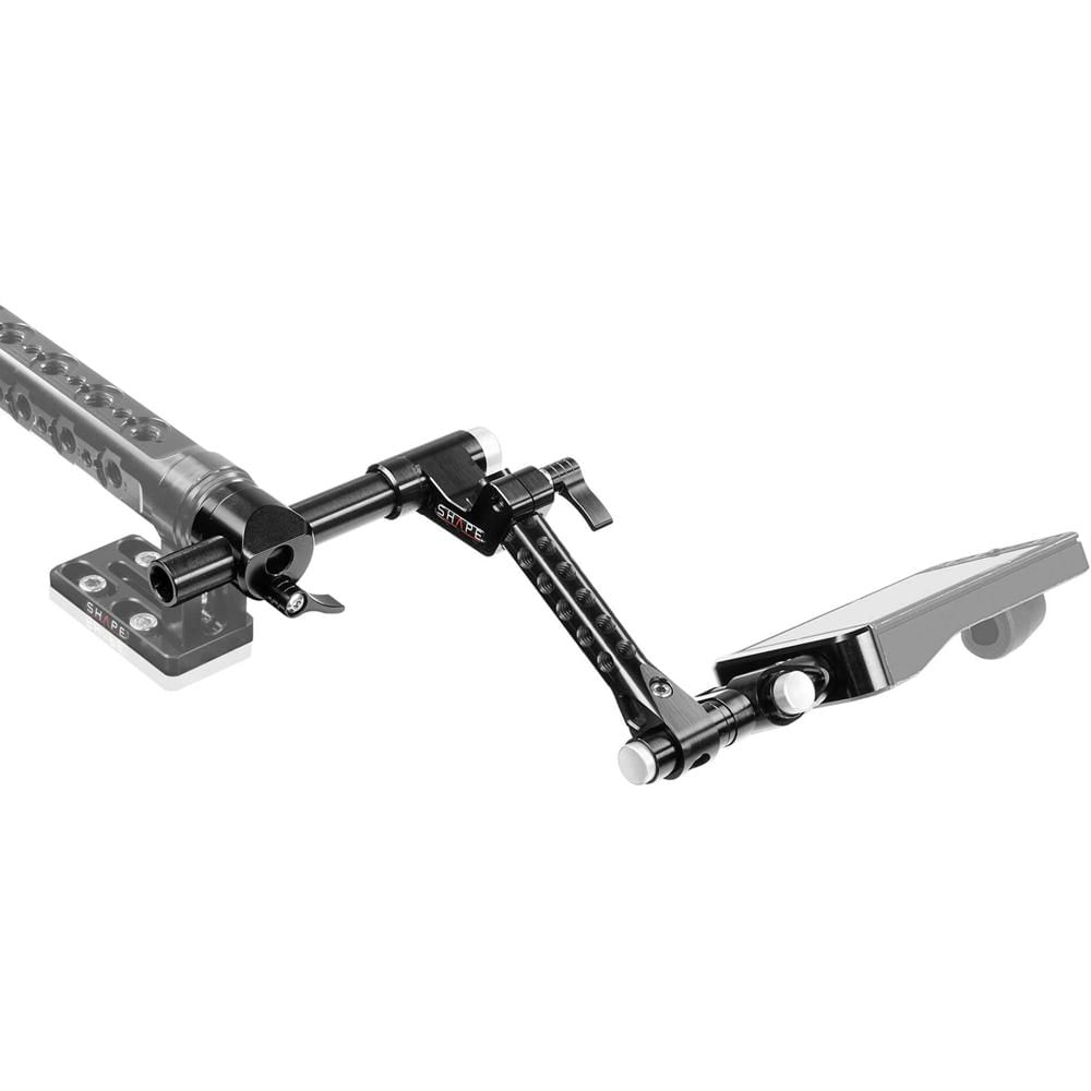 SHAPE Montura de Visor con Botón de Presión para Canon C500 Mark II y C300 Mark III, Alu