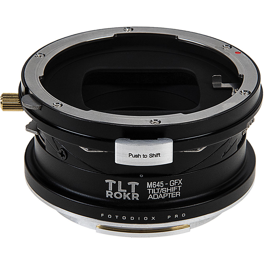 FotodioX Pro TLT ROKR Adaptador de Montura de Lente Tilt-Shift para Lentes Mamiya 645 a CÃ
