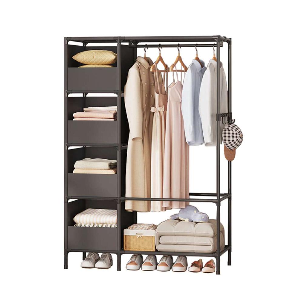 Perchero Colgador Organizador Estante Ropa F47 N