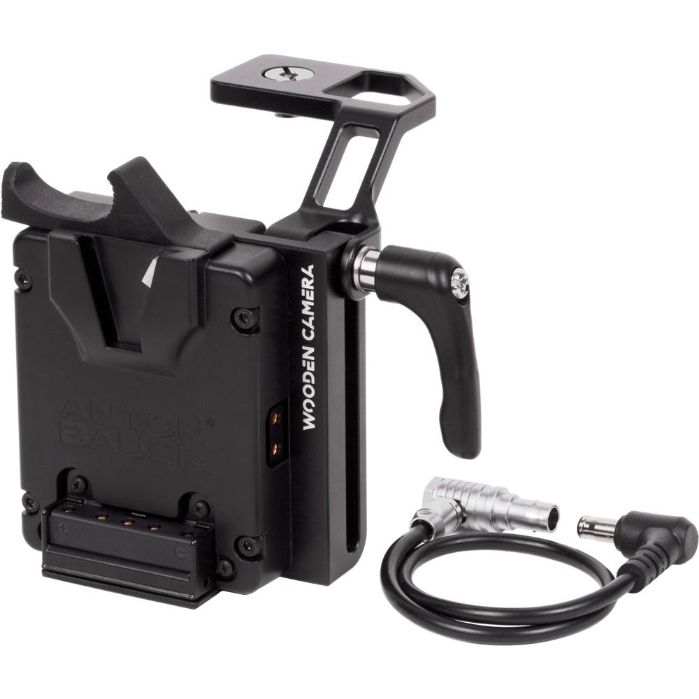 Wooden Camera Micro Battery Slide V-Mount para Panasonic BGH1 - Soporte para batería, 2 s