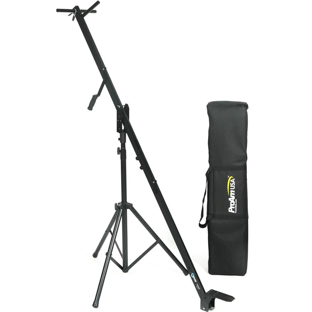 ProAm USA Grúa de Cámara Orion DVC210 8' con Soporte Ajustable de 4-6'