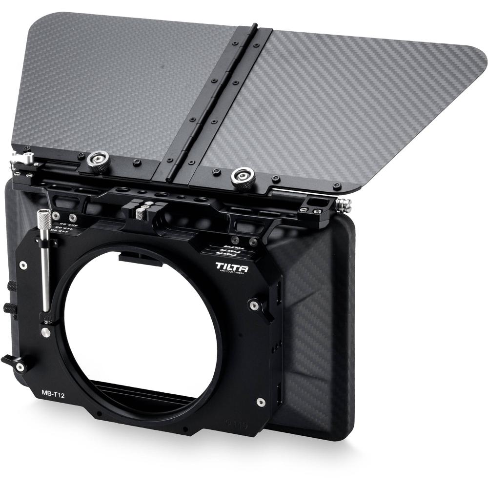 Tilta Matte Box Clip-On MB-T12 3-Stage 4 x 5.65"" Carbon Fiber para Lentes de 110mm