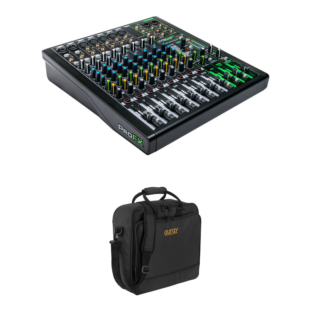Mackie ProFX12v3 Mezclador de 12 Canales con Bolsa de Transporte