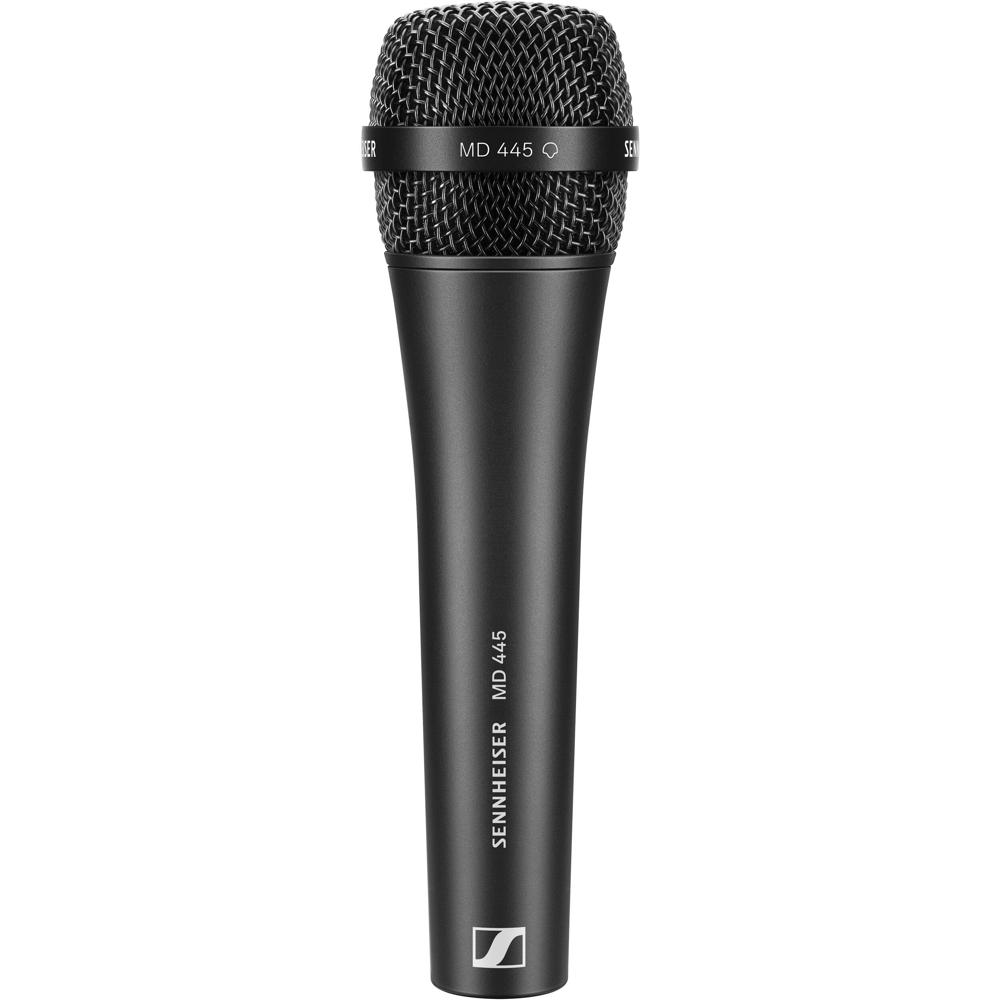 Sennheiser MD 445 Micrófono Dinámico de Mano Supercardioide con Resistencia a Retroalime
