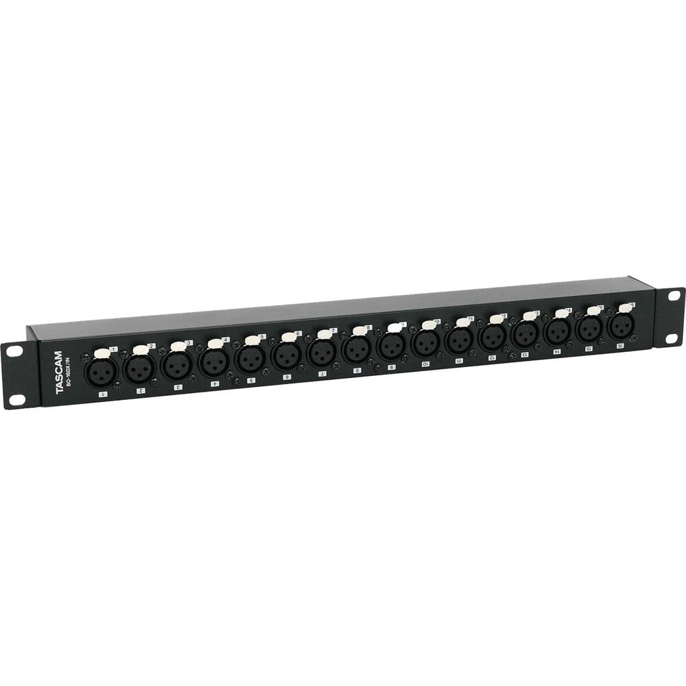 TASCAM BO-16DX/IN Adaptador Rackmount 16 Canales XLR Femenino a DB25