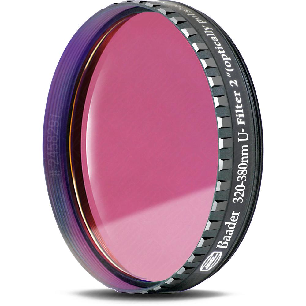 Baader Filtro U-Venus 2"" para Astronomía - 320-380nm, Vidrio Schott Multicapa