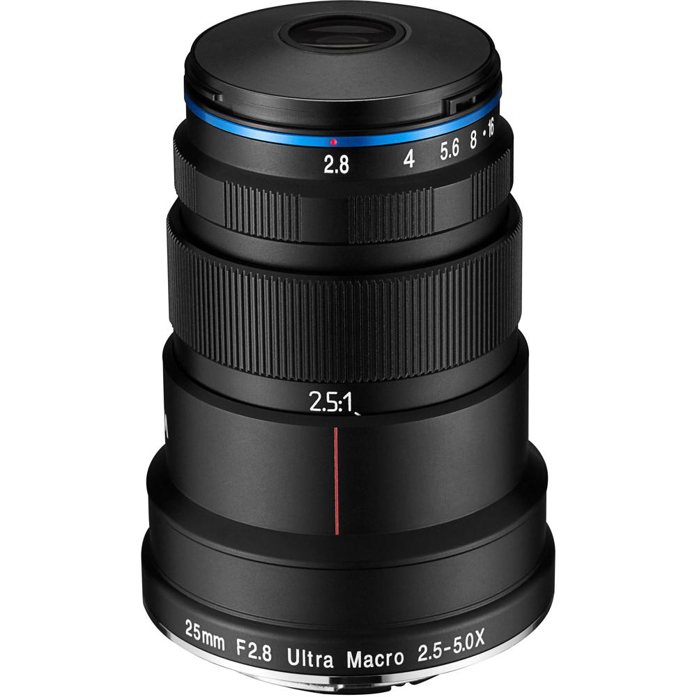 Venus Optics Laowa 25mm f/2.8 2.5-5X Ultra Macro Lens para Canon EF - Lente Macro de Alta
