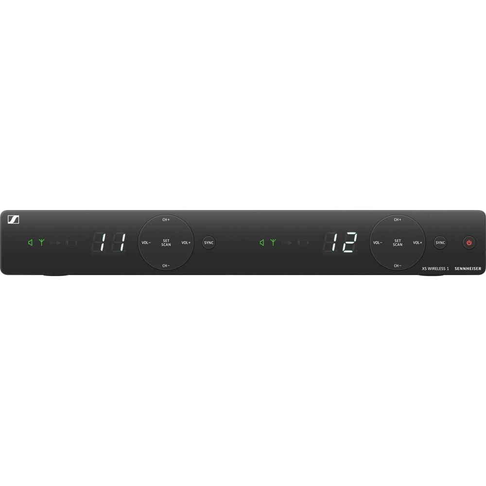 Sennheiser EM-XSW 1 Receptor Inalámbrico Estacionario de Doble Canal con Antenas Internas